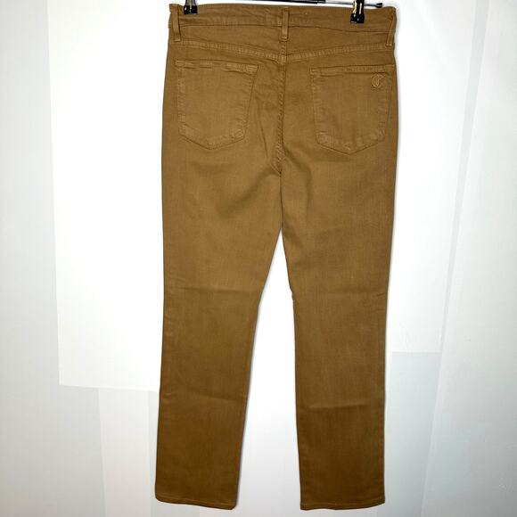CJ by Cookie Johnson Faith Straight Brown Lyocell Cotton Khaki Jeans Size 30 - Picture 4 of 7
